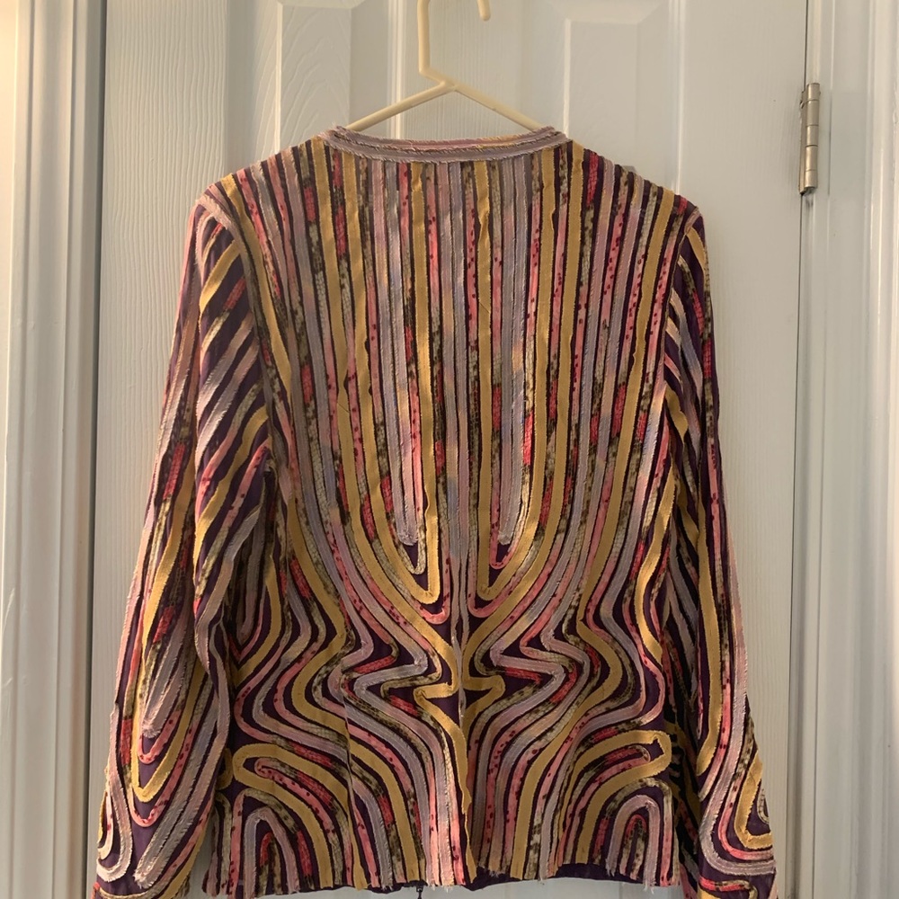 Multicolored 100% Polyester Jacket - image 2